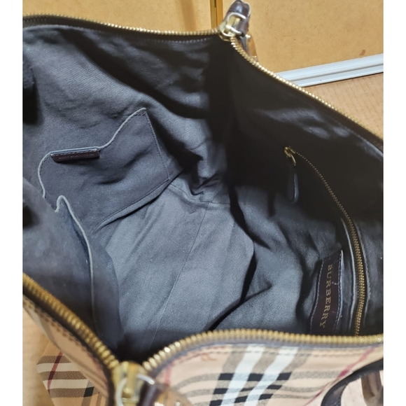 BURBERRY Haymarket Check Small Salisbury Tote Bag - Picture 11 of 11